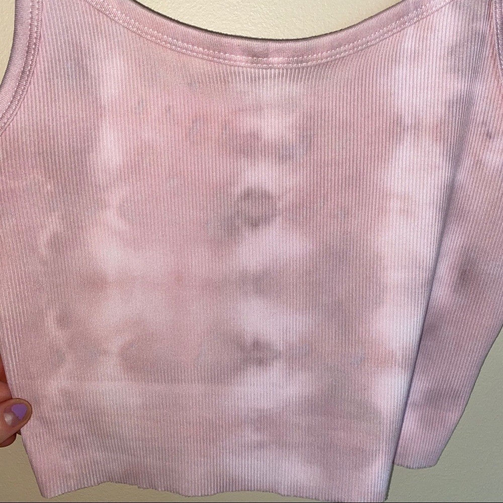 SOLD‼️🆕 CUSTOM tie dye crop top - Picture 4 of 4